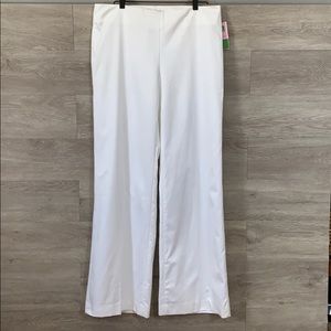 Lilly Pulitzer White Wide Leg Pants